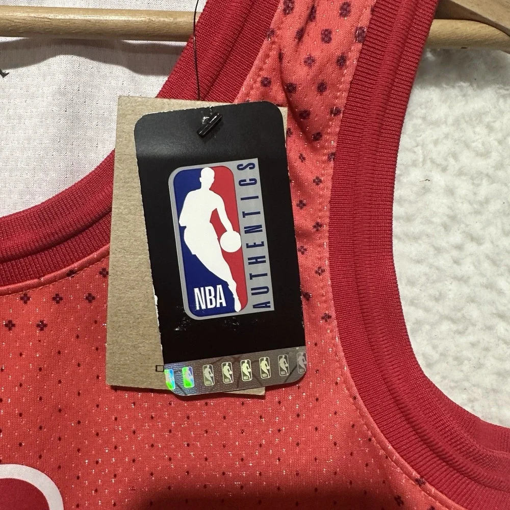 Jordan LeBron James #6 2022 NBA‎ All Star Game Swingman Red Jersey Mens Sz Small